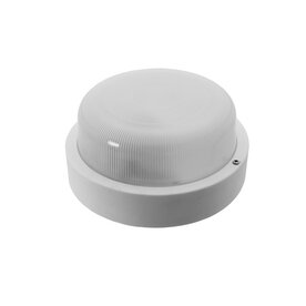 RMV met 1 x E27 fitting, excl. lamp, wit/helder (glas)