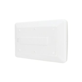 LNL LED, 5/7/10W schakelbaar, 4000K, 500/700/100 lumen, wit/opaal (ook geschik als hiusnummer armatuur)