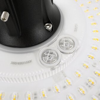 PGR LED Paaltop straatverlichting / parkverlichting 30/50/70W in 3000/4000/5000K, zwart, met lichtsensor (automatische donker/licht schakeling)