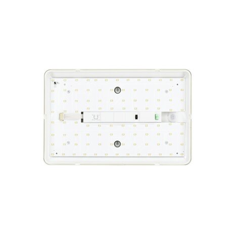 LNL LED, 5/7/10W schakelbaar, 4000K, 500/700/100 lumen, wit/opaal (ook geschik als hiusnummer armatuur)