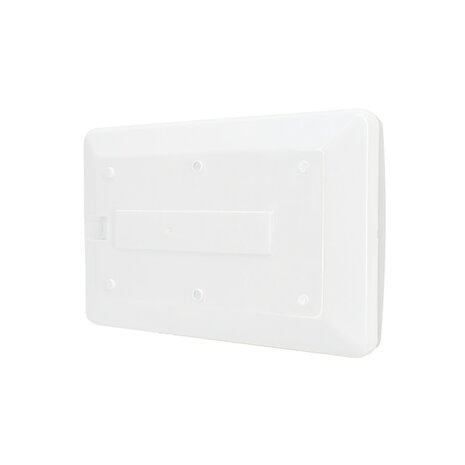 LNL LED, 5/7/10W schakelbaar, 4000K, 500/700/100 lumen, wit/opaal (ook geschik als hiusnummer armatuur)