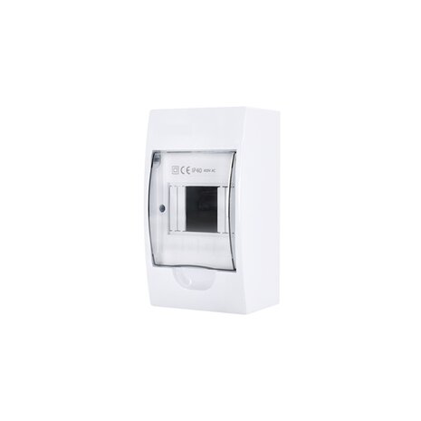 Mini installatiekast leeg 1-rij 4 modules IP40